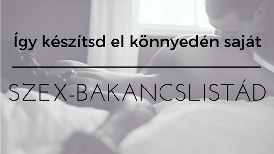 Szex-bakancslista